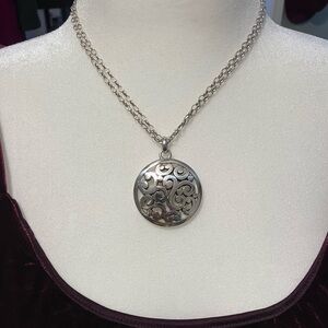 Brighton Silver Pendant Necklace